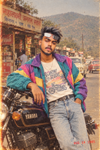 Trending 70s–80s Vintage Look AI Photo Editing Prompt